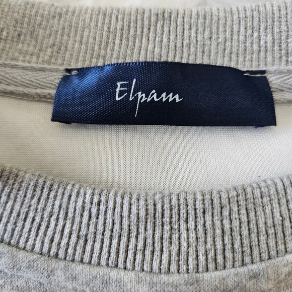 Elpam Women's Gray Teddy Bear Graphic Crewneck Sweatshirt. Size‎ S - Picture 5 of 7